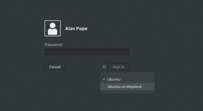 Ubuntu on Wayland