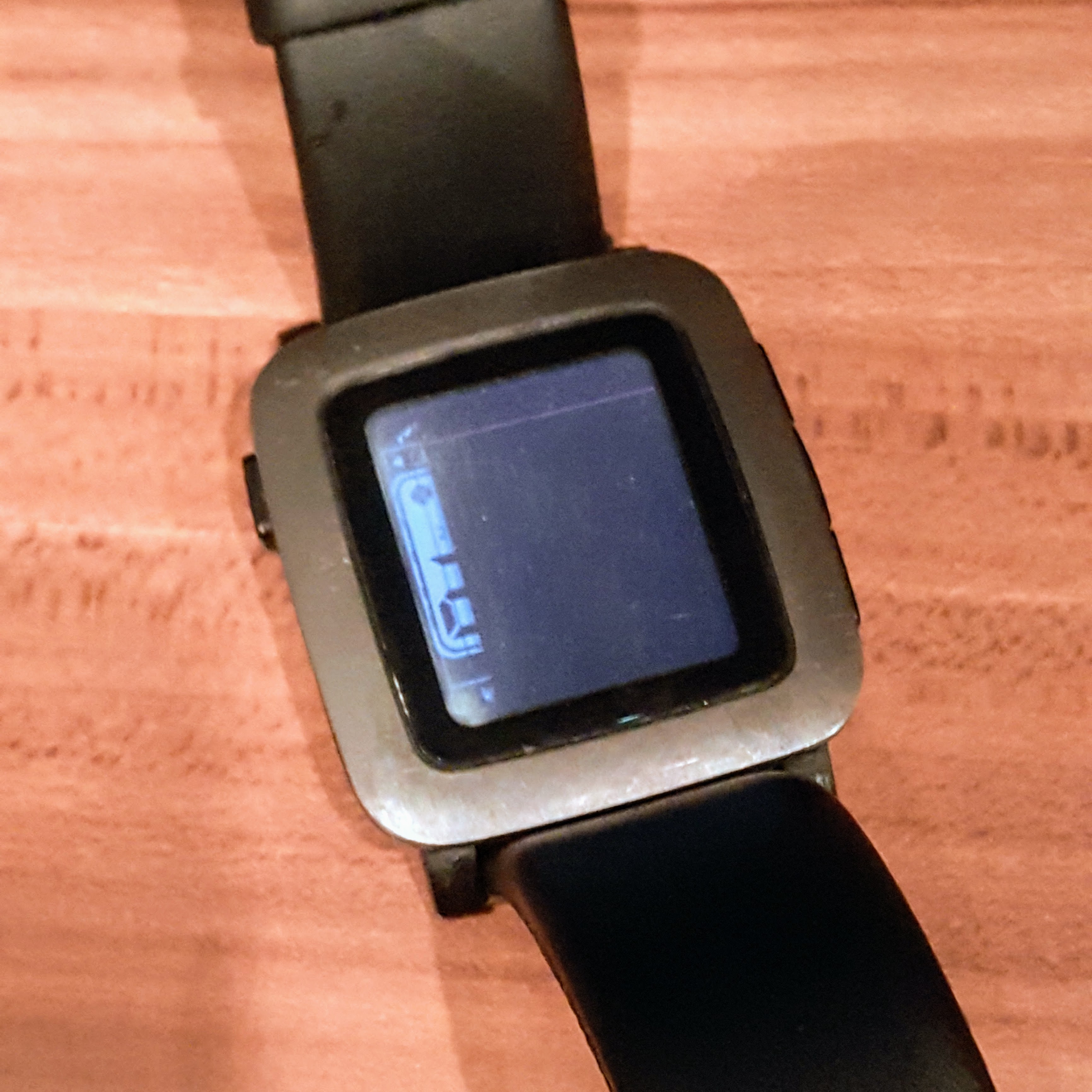 Pebble Time display issue
