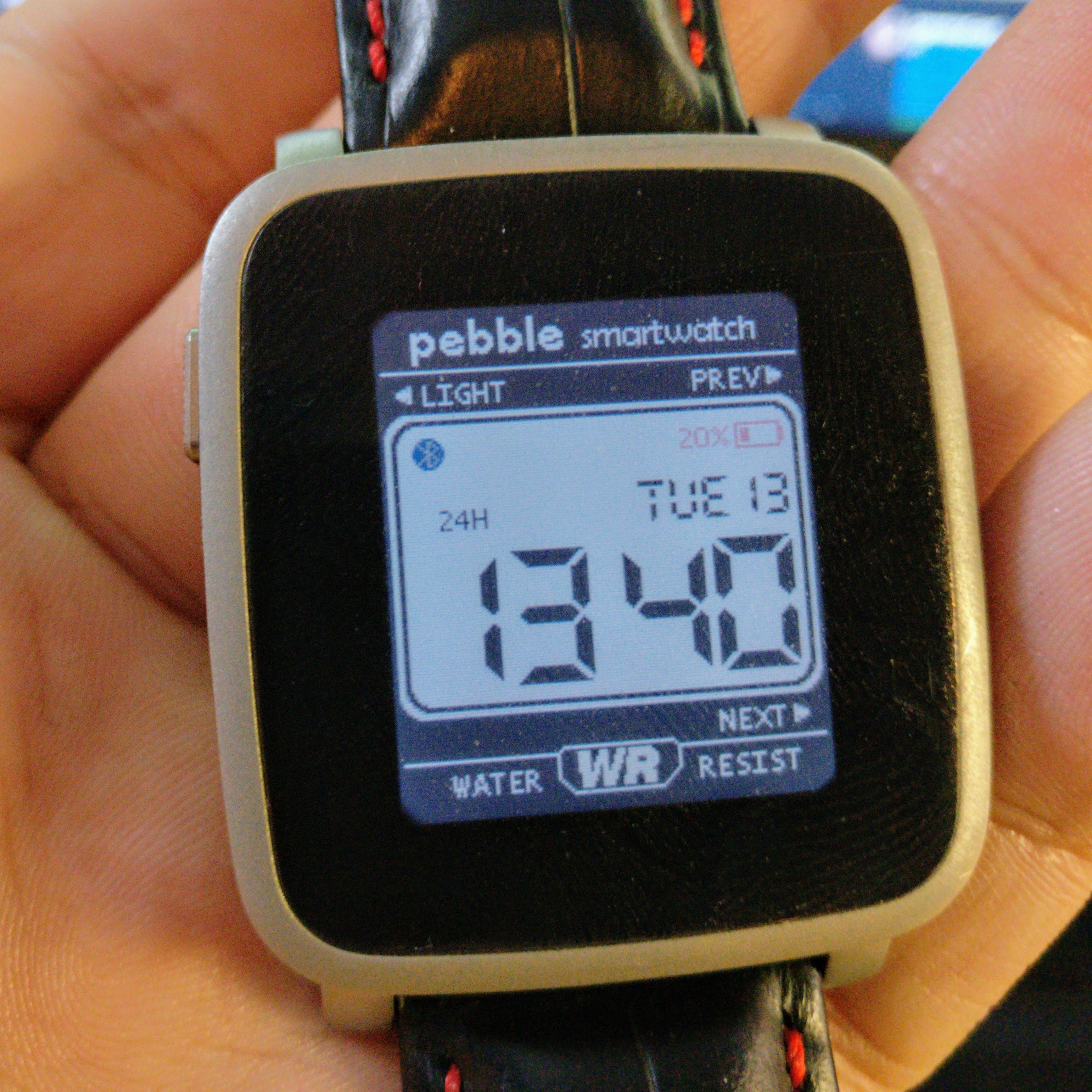 Pebble Time Steel