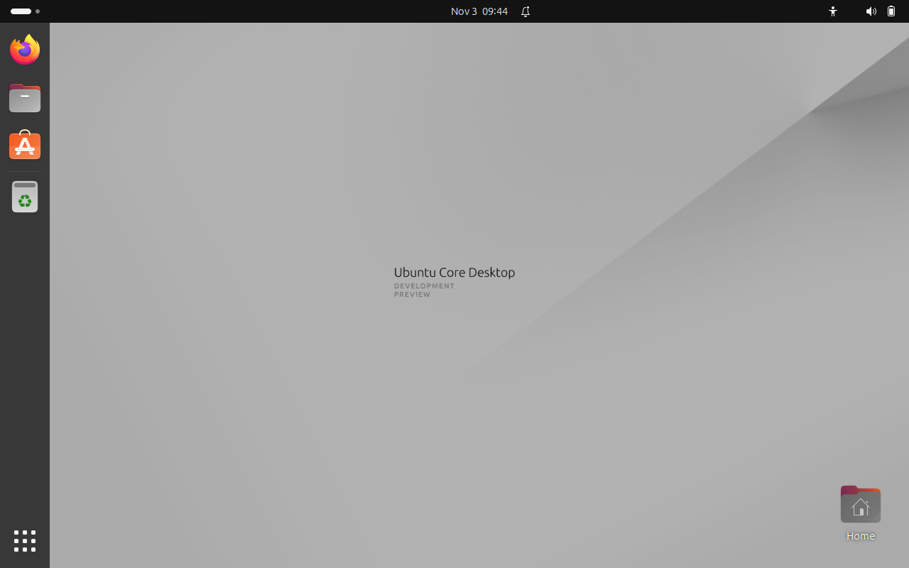 Ubuntu Core Desktop Development Preview wallpaper